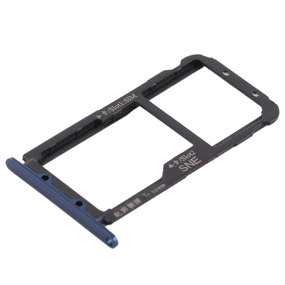 SIM Card Tray for Huawei Mate 20 Lite / Maimang 7(Blue)
