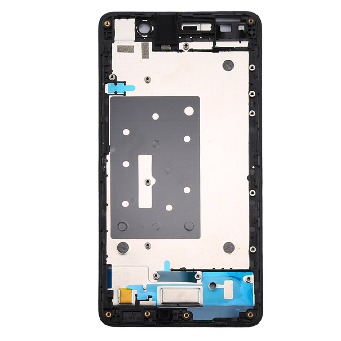 For Huawei Honor 4c Front Housing LCD Frame Bezel Plate(Black)