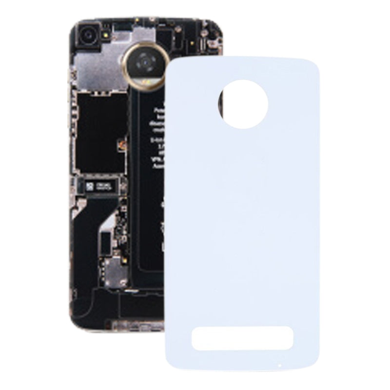 Battery Back Cover for Motorola Moto Z(White)