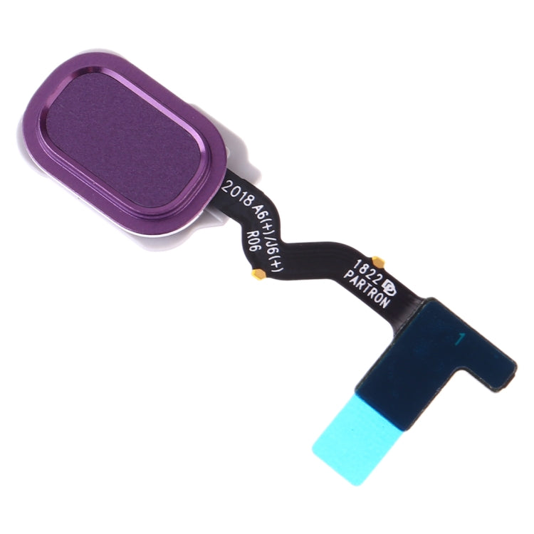 For Galaxy J4 (2018) SM-J400F/DS J400G/DS Fingerprint Sensor Flex Cable(Purple)