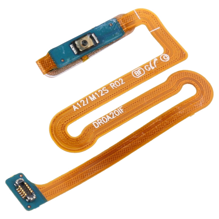 For Samsung Galaxy M12 / A12 / SM-A125 / M125 Fingerprint Sensor Flex Cable(Gold)