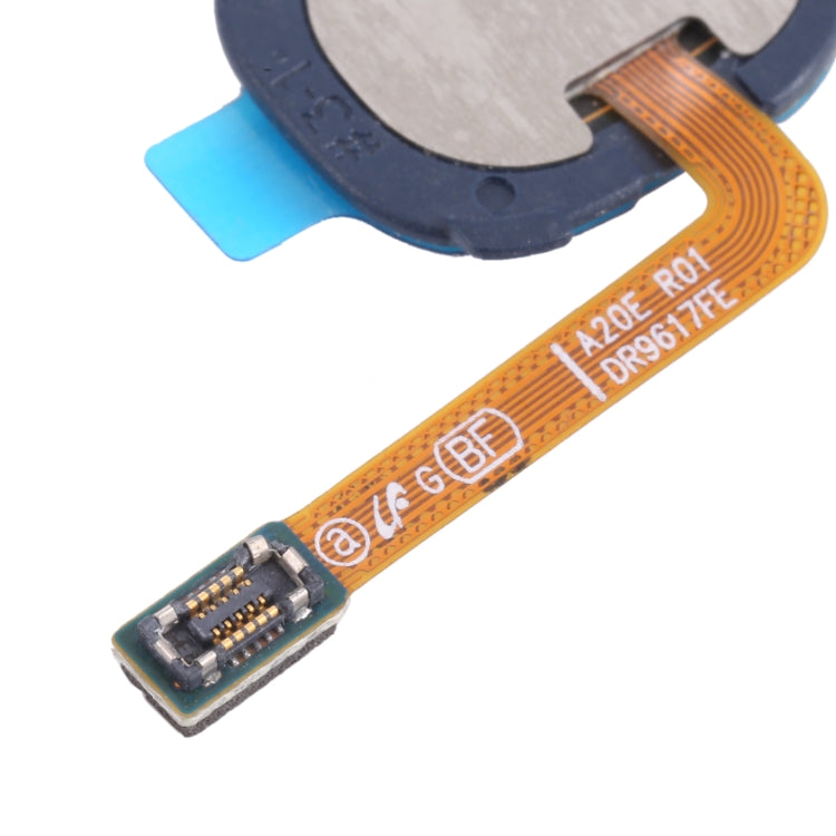 For Samsung Galaxy A20e / A20 Fingerprint Sensor Flex Cable(Blue)