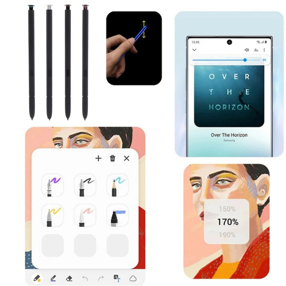 For Samsung Galaxy S22 Ultra 5G SM-908B Screen Touch Pen, Bluetooth Not Supported(White)