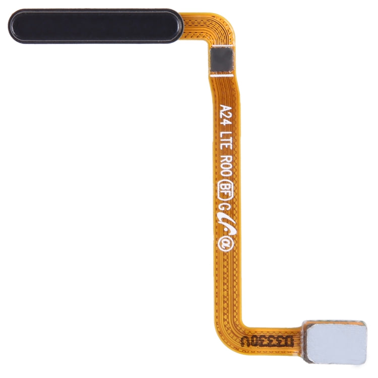 For Samsung Galaxy A24 4G SM-A245F Original Fingerprint Sensor Flex Cable (Black)