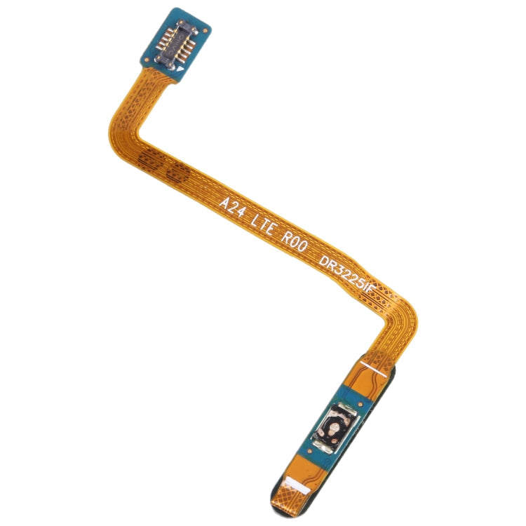 For Samsung Galaxy A24 4G SM-A245F Original Fingerprint Sensor Flex Cable (Purple)