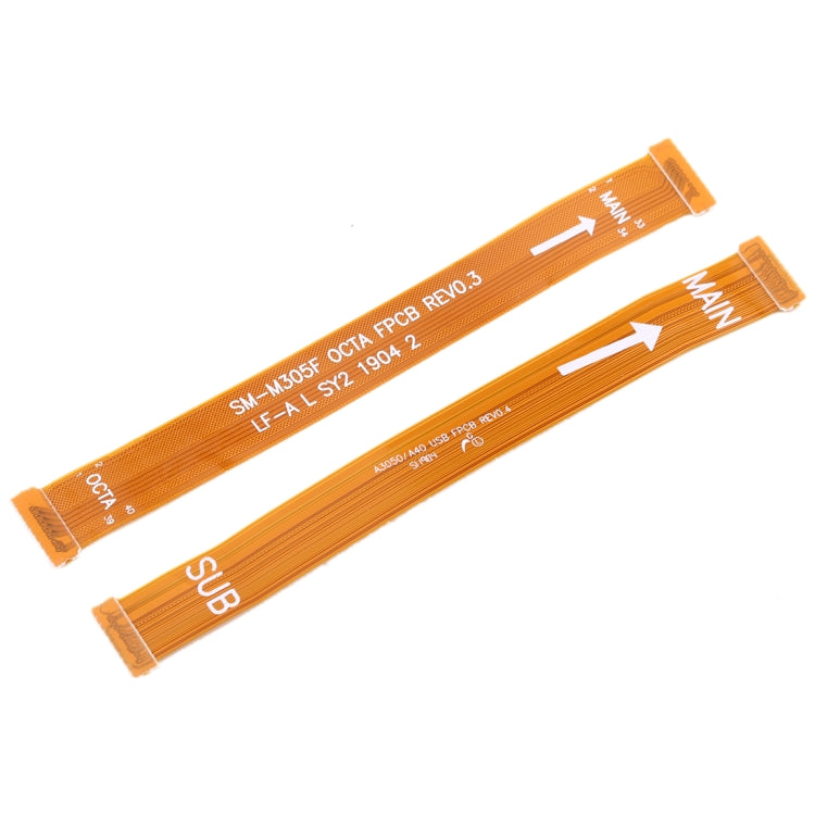 For Galaxy M30 M305F 1 Pair Motherboard Flex Cable