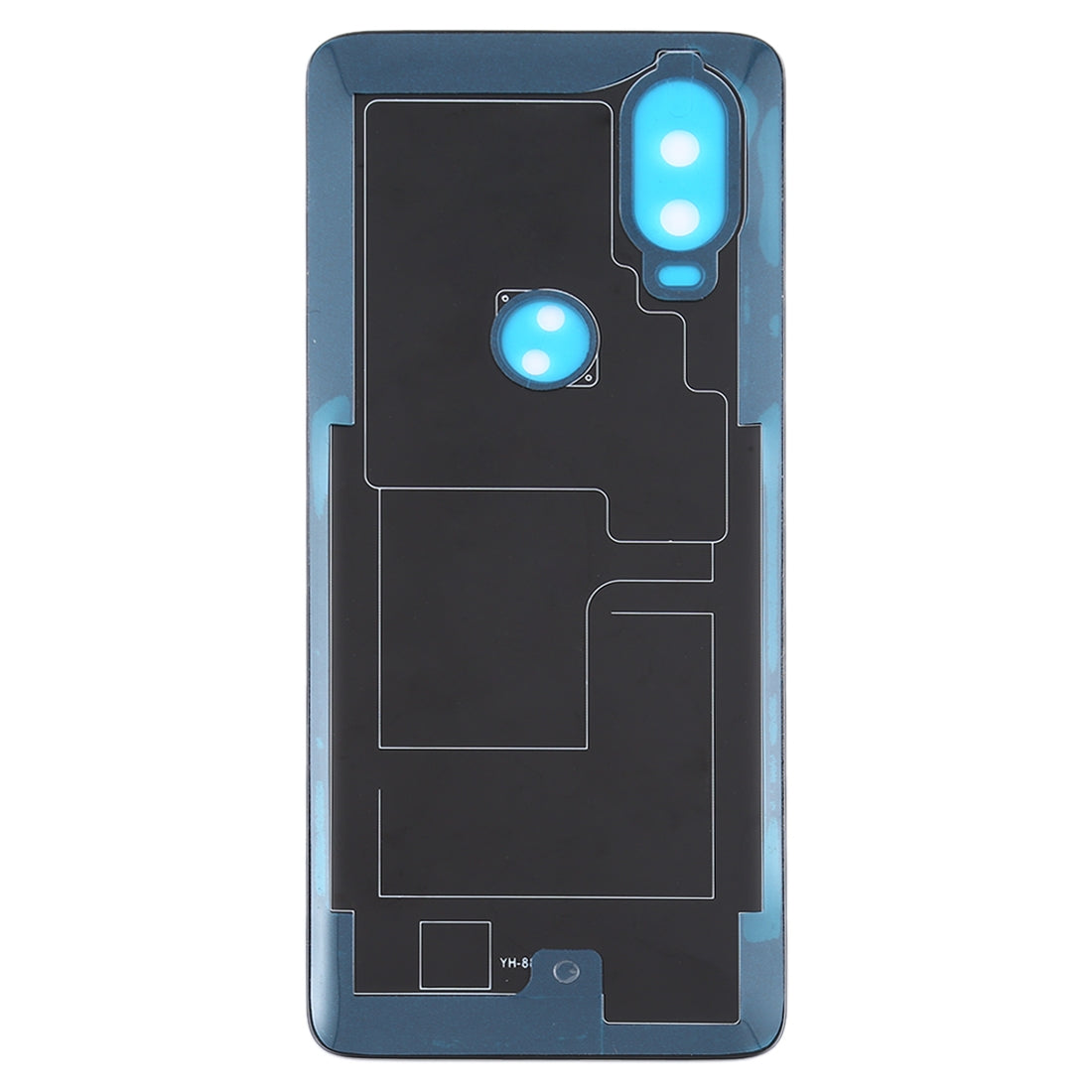 Battery Back Cover for Motorola Moto One Vision(Blue)