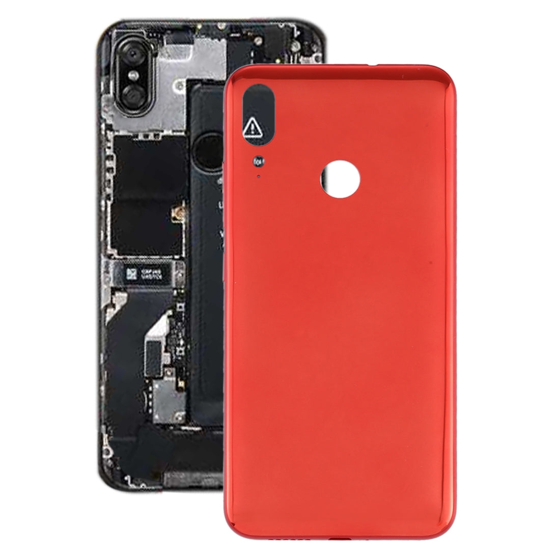 Battery Back Cover for Motorola Moto E6 Plus (Red)