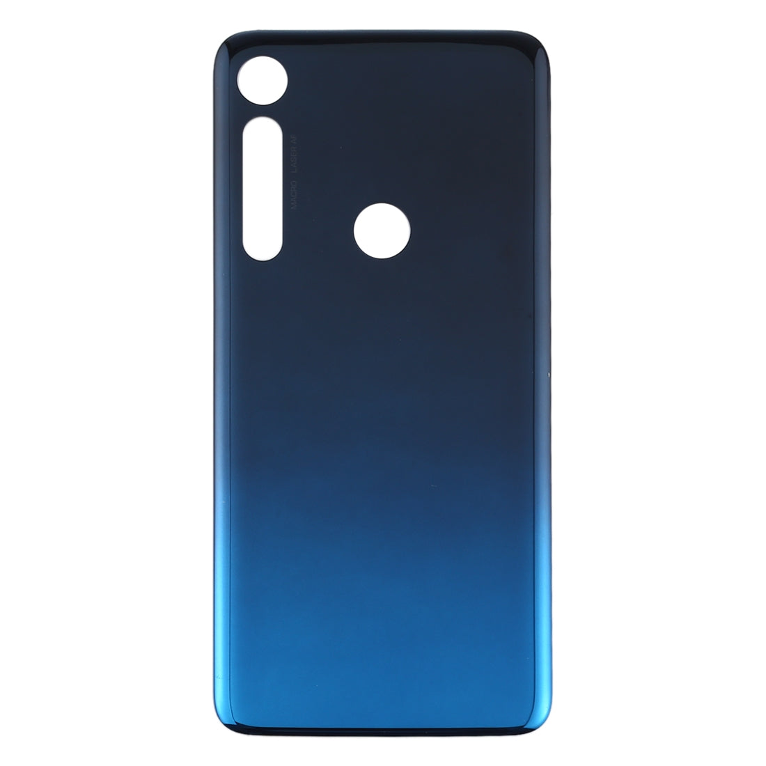 Battery Back Cover for Motorola Moto One Macro (Blue)