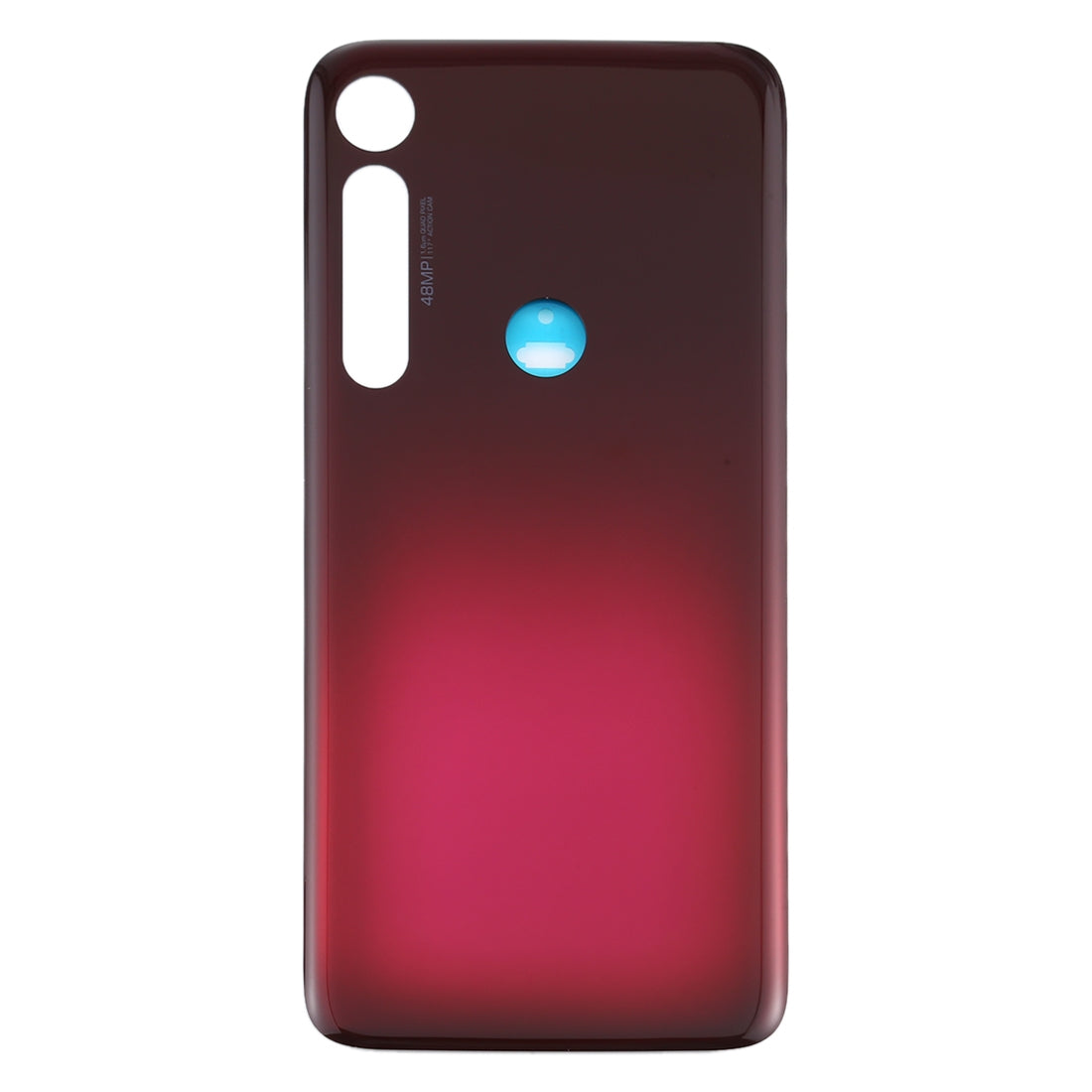 Battery Back Cover for Motorola Moto G8 Plus (Red)