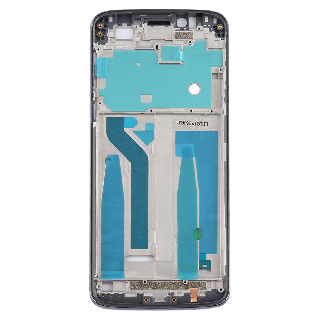 Front Housing LCD Frame Bezel Plate for Motorola Moto E5 Plus (Purple)
