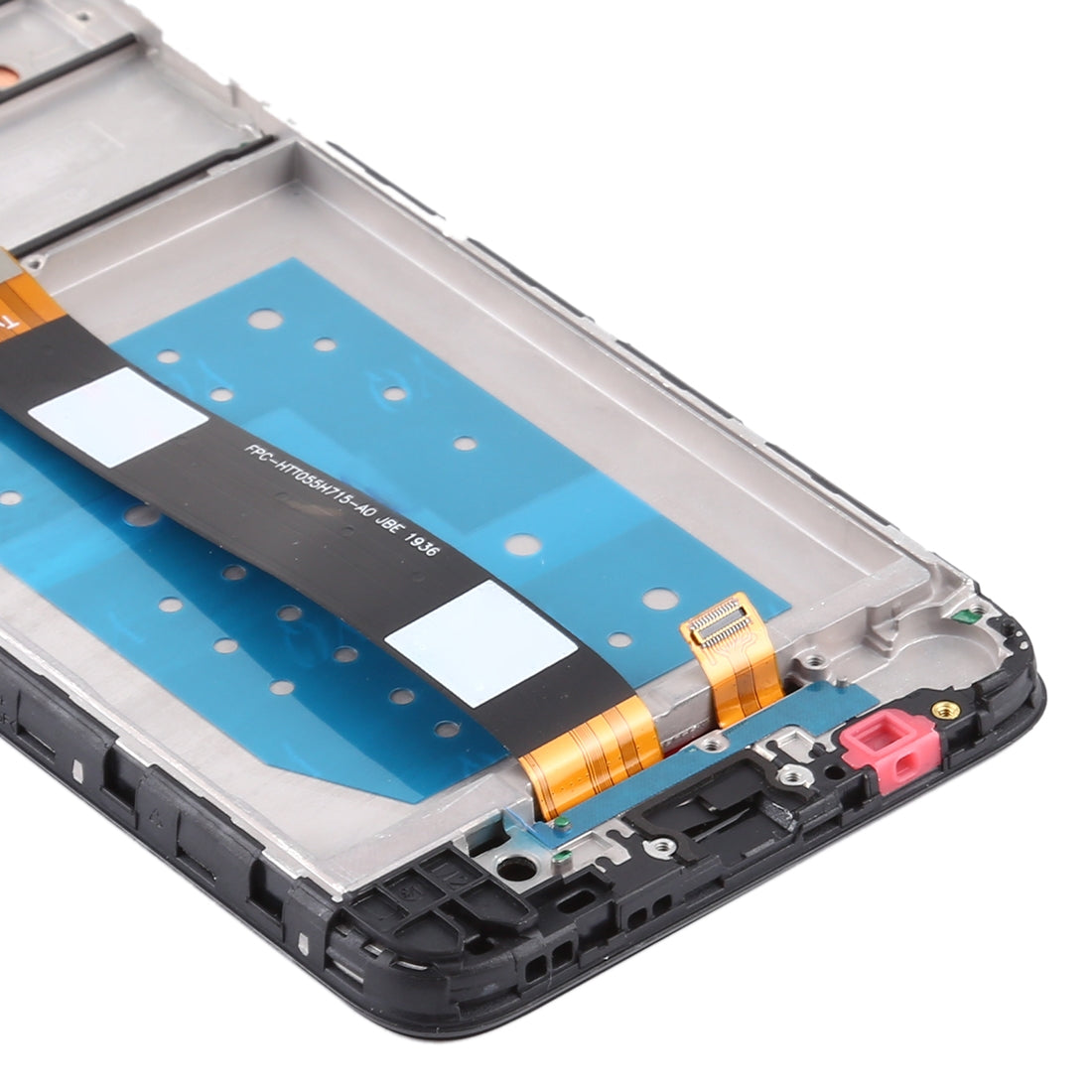 TFT LCD Screen for Motorola Moto E6 Play Digitizer Full Assembly with Frame (Black)