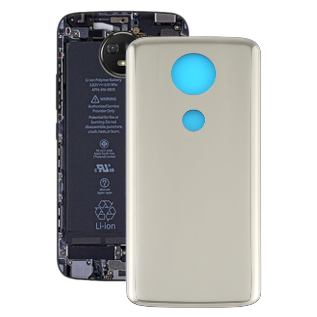Battery Back Cover for Motorola Moto E5 Plus (Gold)