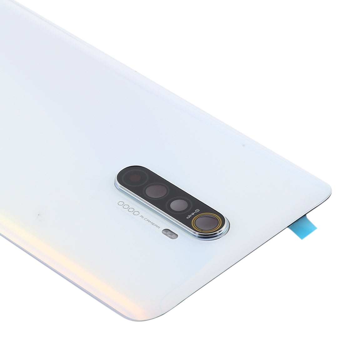 For OPPO Realme X2 Pro Original Battery Back Cover with Camera Lens Cover (White)