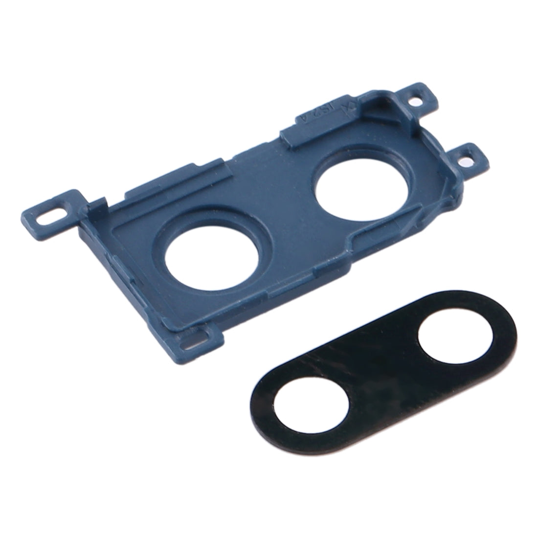 For Huawei Enjoy 9 Plus 10pcs Camera Lens Cover (Blue)