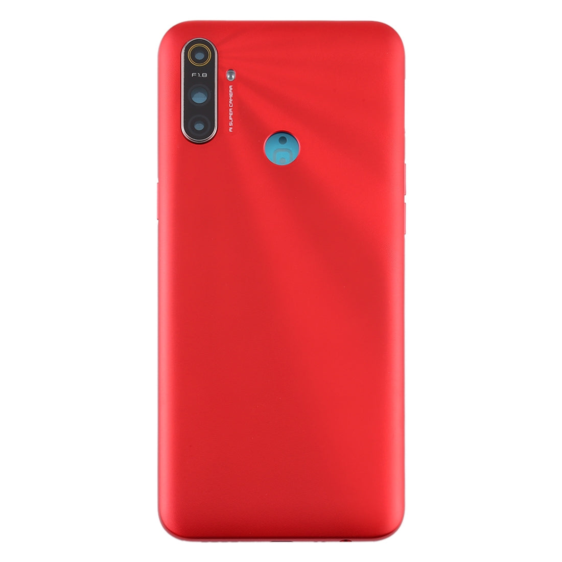 For OPPO Realme C3 3 cameras Battery Back Cover(Red)