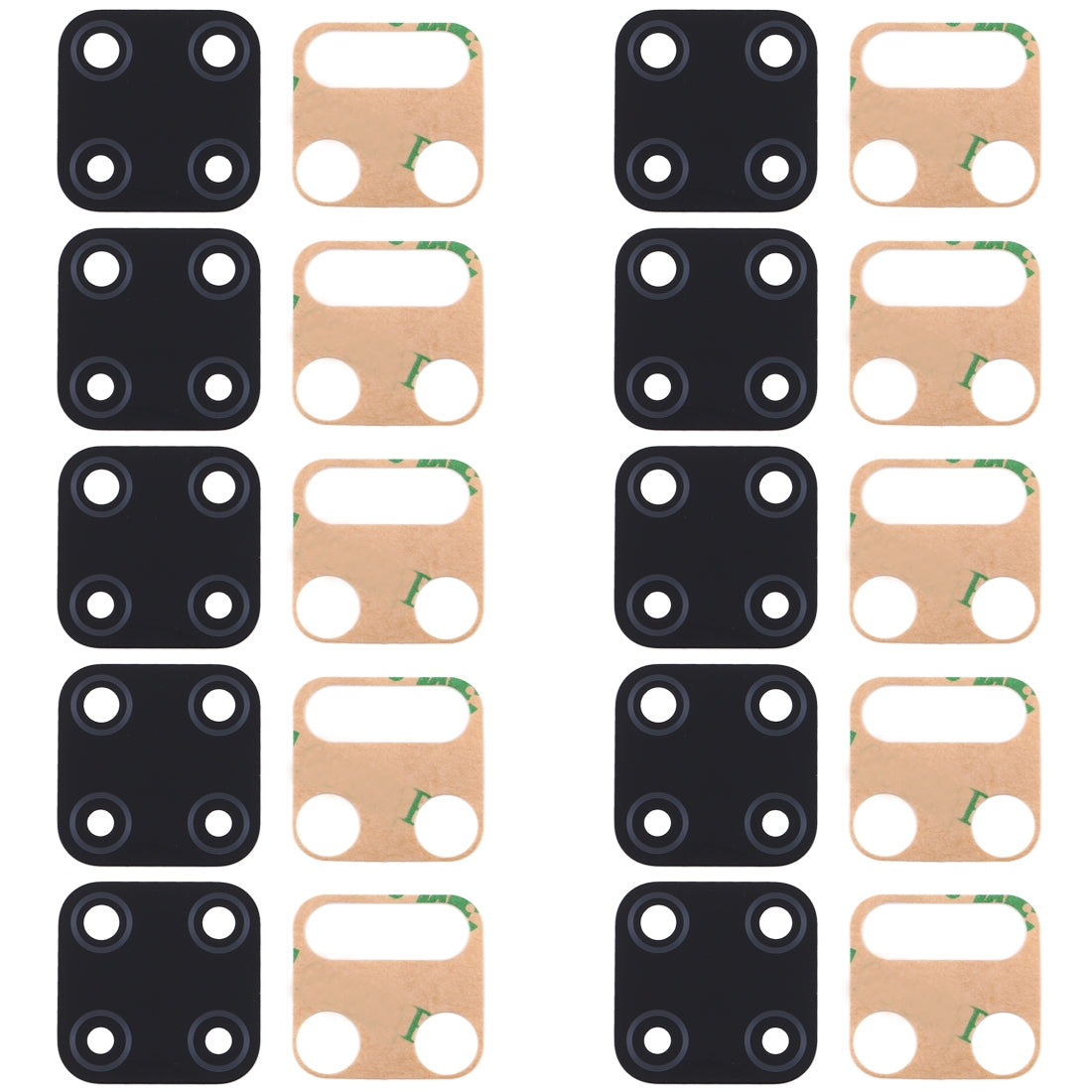 For OPPO Realme C15 10pcs Back Camera Lens