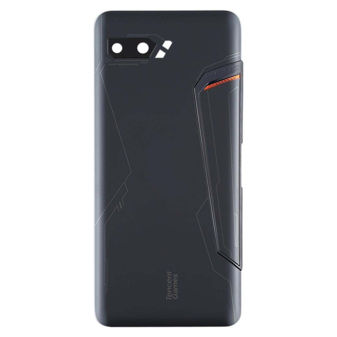 Back Cover for Asus ROG Phone II ZS660KL (Frosted Black)