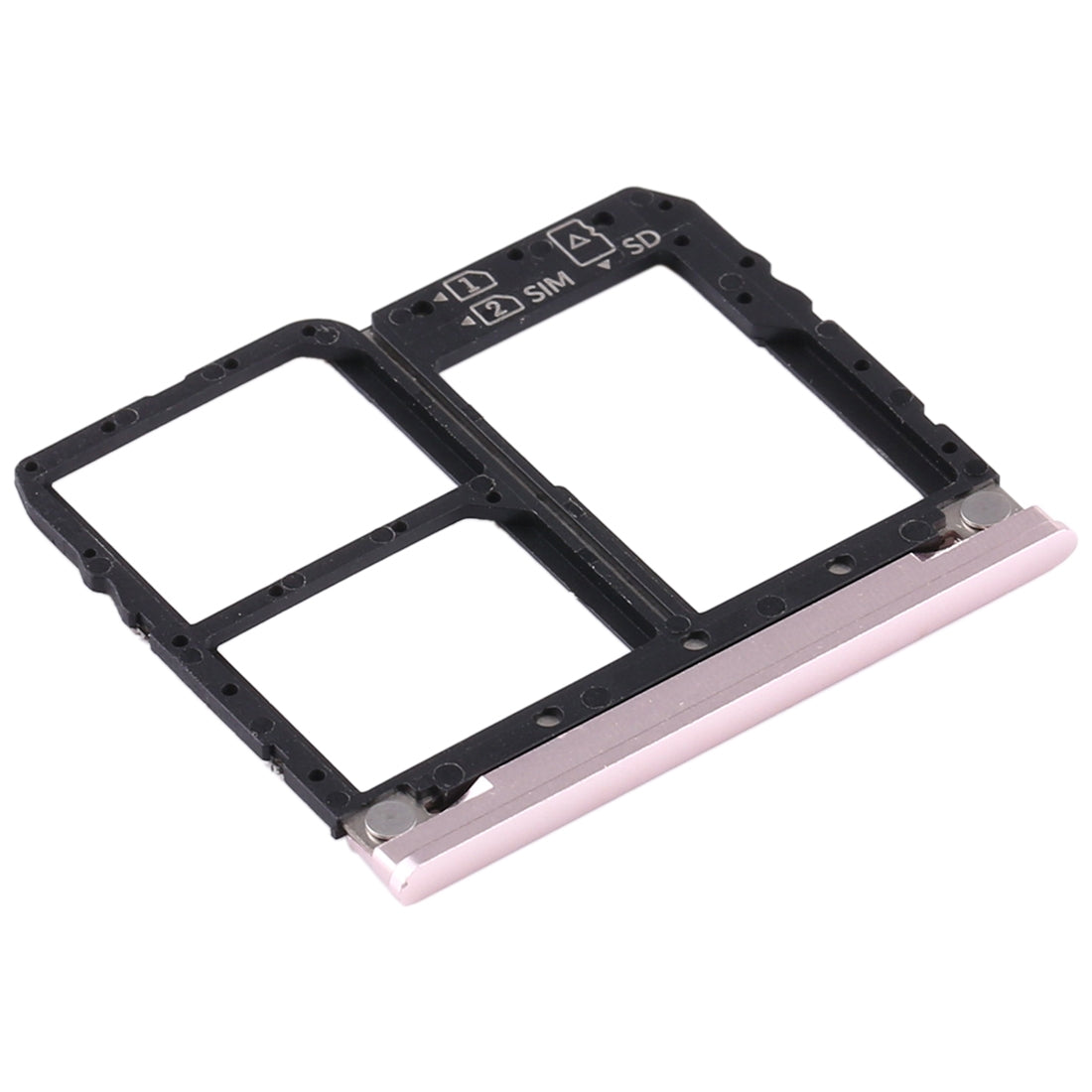 SIM Card Tray + SIM Card Tray + Micro SD Card Tray for Asus Zenfone Max Plus (M1) ZB570TL / X018D(Gold)