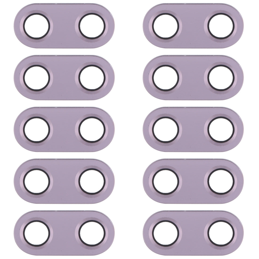 10 PCS Back Camera Lens for Asus Zenfone 5 ZE620KL / ZS620KL(Purple)