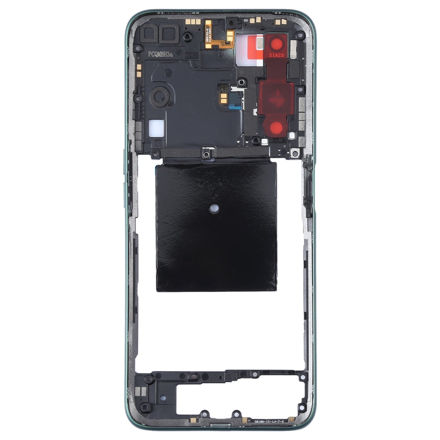 For OPPO Realme X50 5G Middle Frame Bezel Plate (Green)