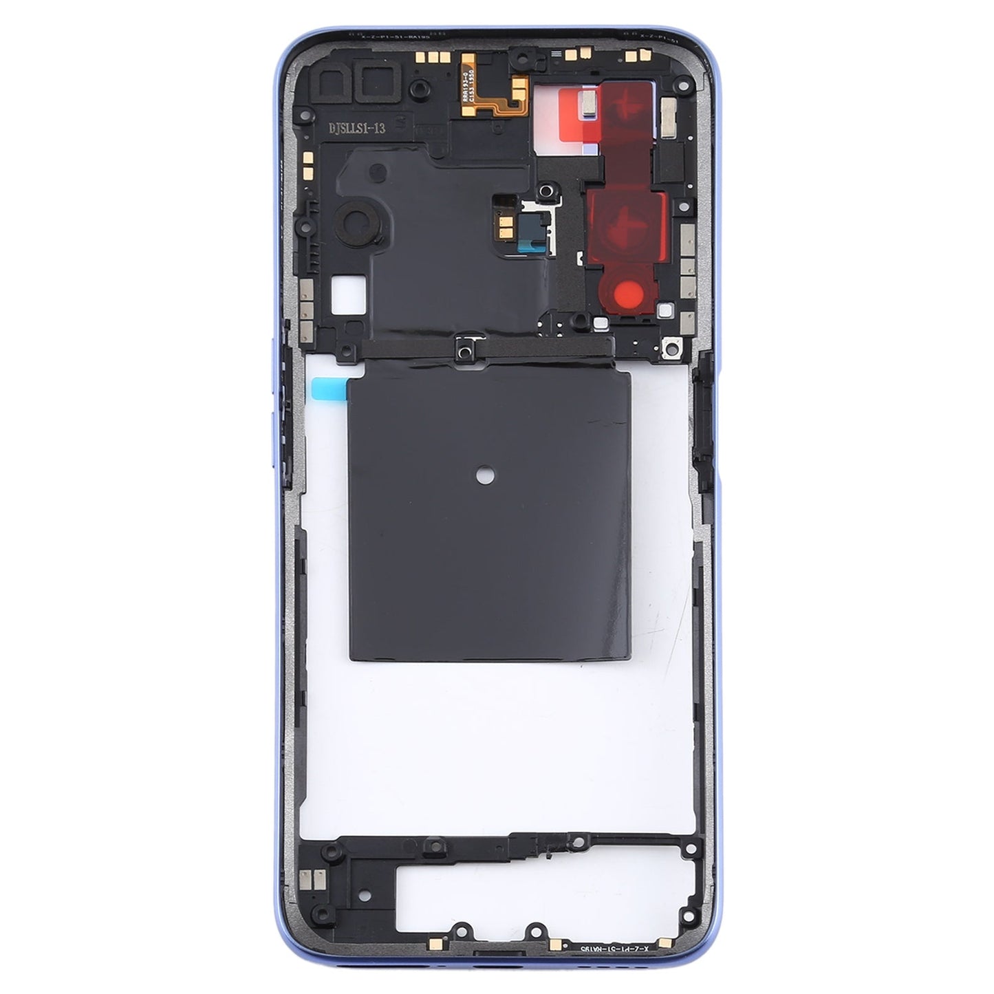 For OPPO Realme X50 5G Middle Frame Bezel Plate (Silver)