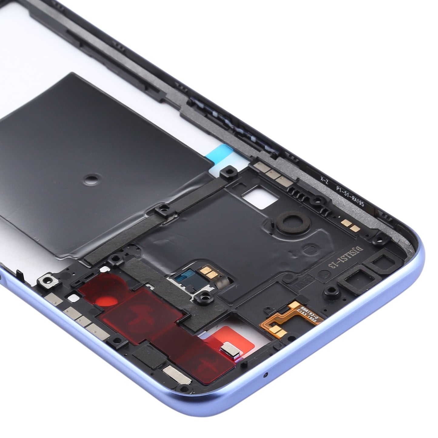 For OPPO Realme X50 5G Middle Frame Bezel Plate (Silver)