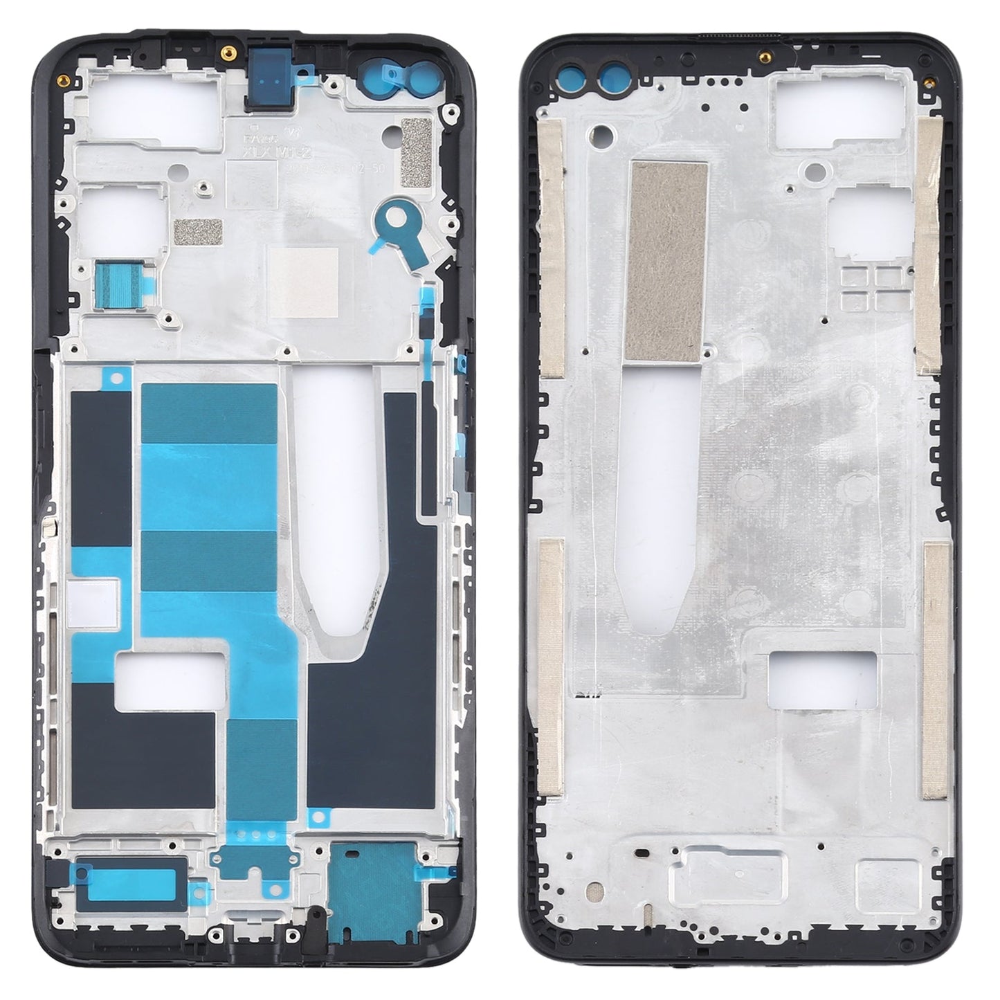 For OPPO Realme X50 5G Front Housing LCD Frame Bezel Plate