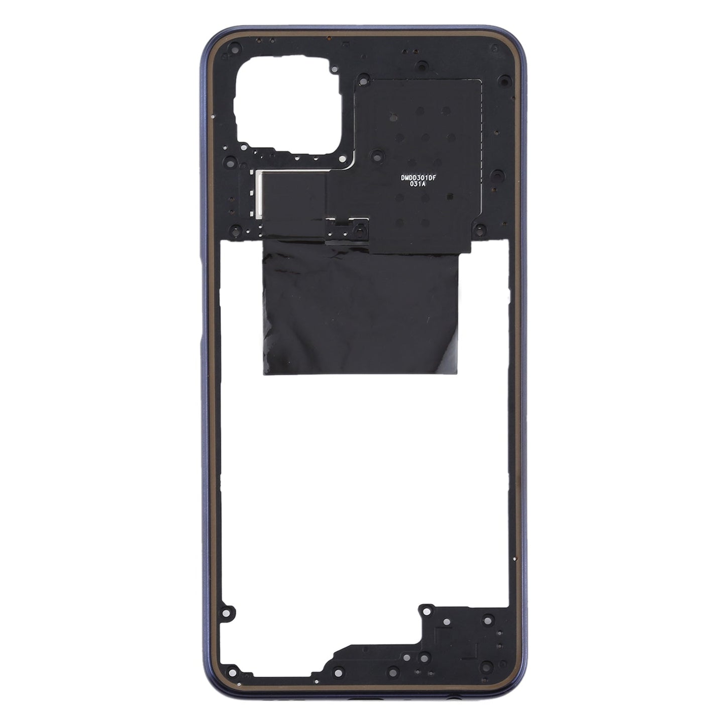 For OPPO A92s/Reno4 Z 5G PDKM00 Middle Frame Bezel Plate (Black)