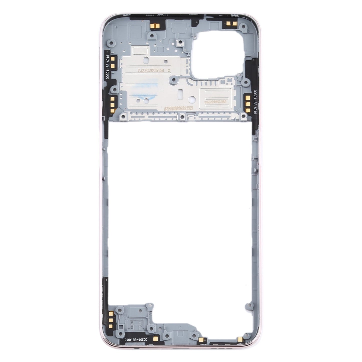 For OPPO A92s/Reno4 Z 5G PDKM00 Middle Frame Bezel Plate (Gold)