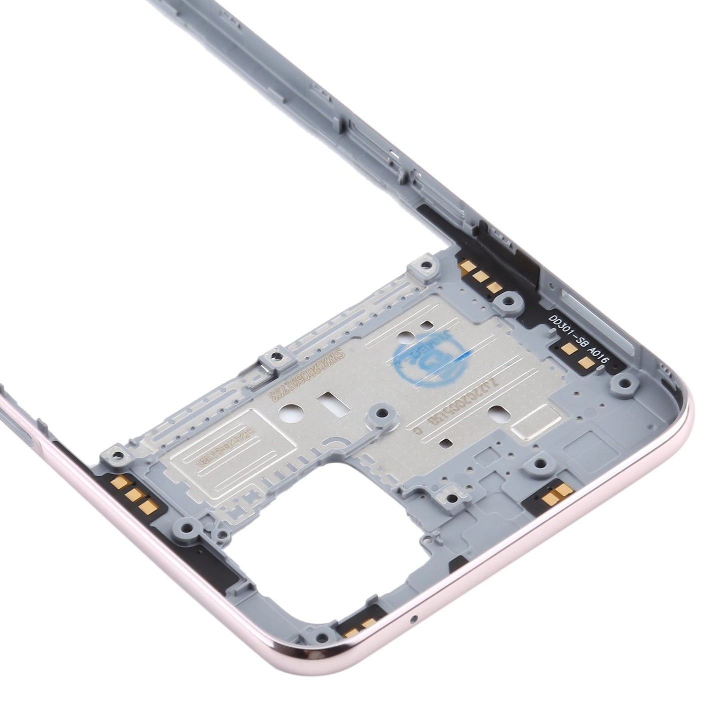 For OPPO A92s/Reno4 Z 5G PDKM00 Middle Frame Bezel Plate (Gold)