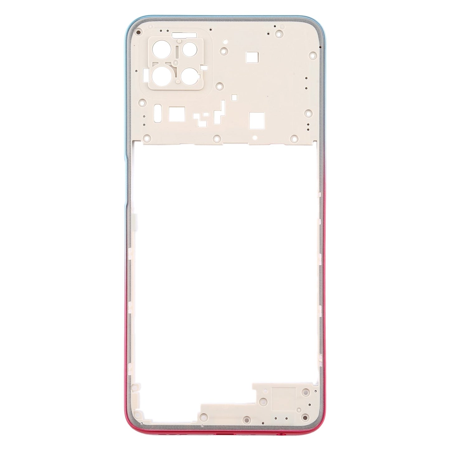 For OPPO A72 5G PDYM20 Middle Frame Bezel Plate (Blue)
