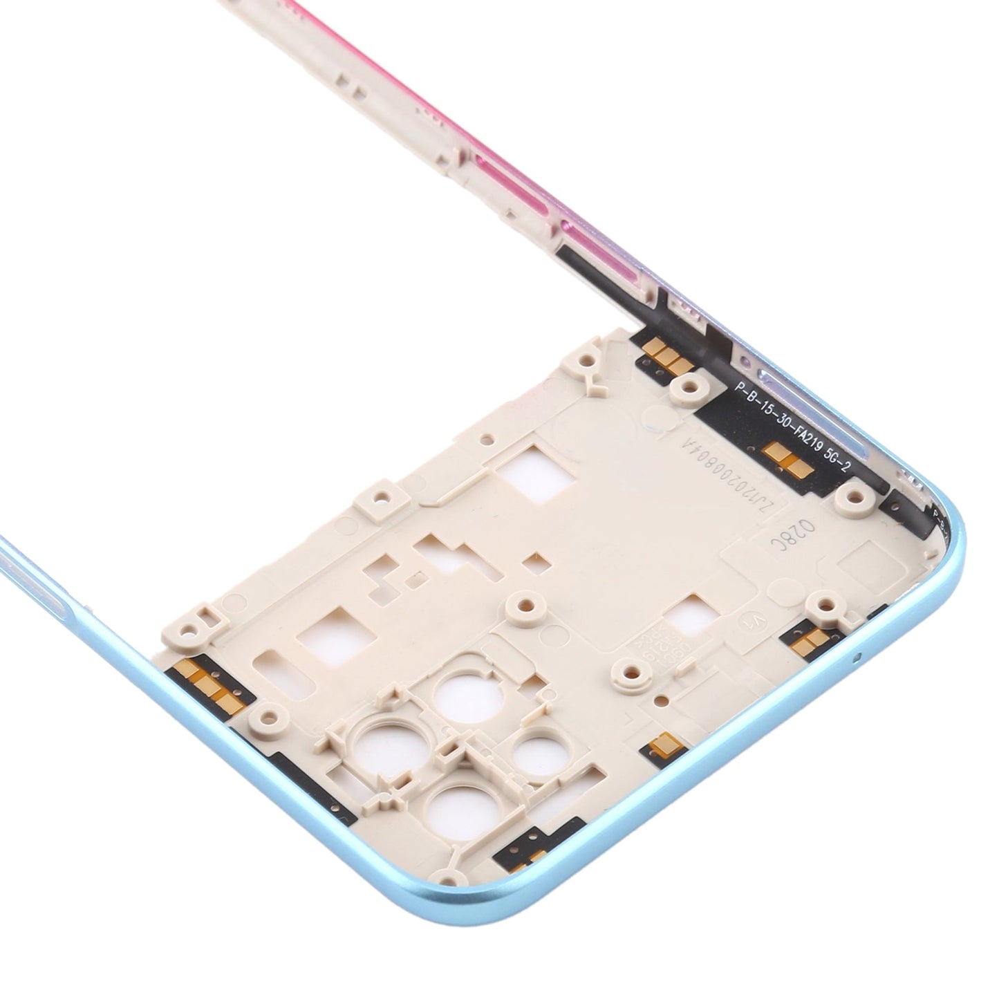 For OPPO A72 5G PDYM20 Middle Frame Bezel Plate (Blue)