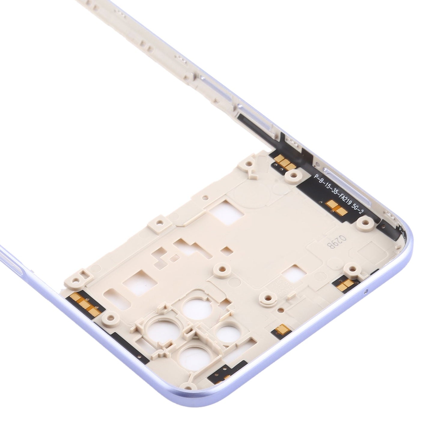 For OPPO A72 5G PDYM20 Middle Frame Bezel Plate (Purple)