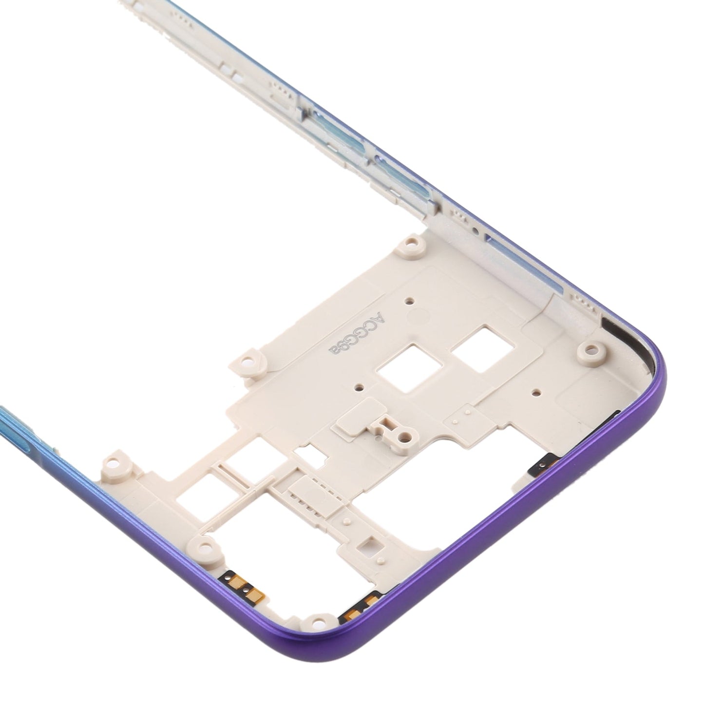 For OPPO A52 CPH2061 / CPH2069 (Global) / PADM00 / PDAM10 (China) Middle Frame Bezel Plate (Black)