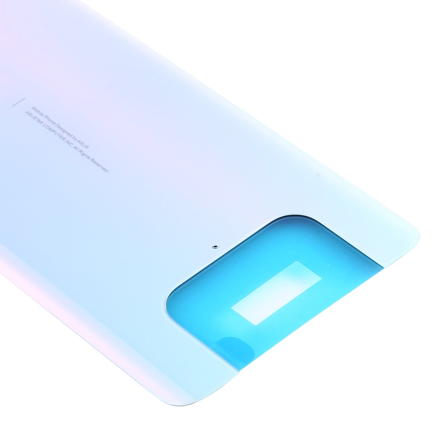 Glass Battery Back Cover for Asus Zenfone 7 ZS670KS(White)