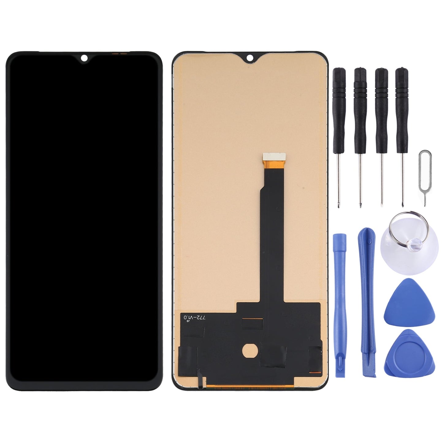 TFT LCD Screen for OPPO Reno ACE / Realme X2 Pro with Digitizer Full Assembly (Not Supporting Fingerprint Identification)