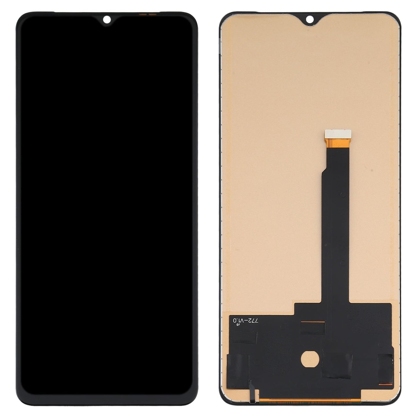 TFT LCD Screen for OPPO Reno ACE / Realme X2 Pro with Digitizer Full Assembly (Not Supporting Fingerprint Identification)