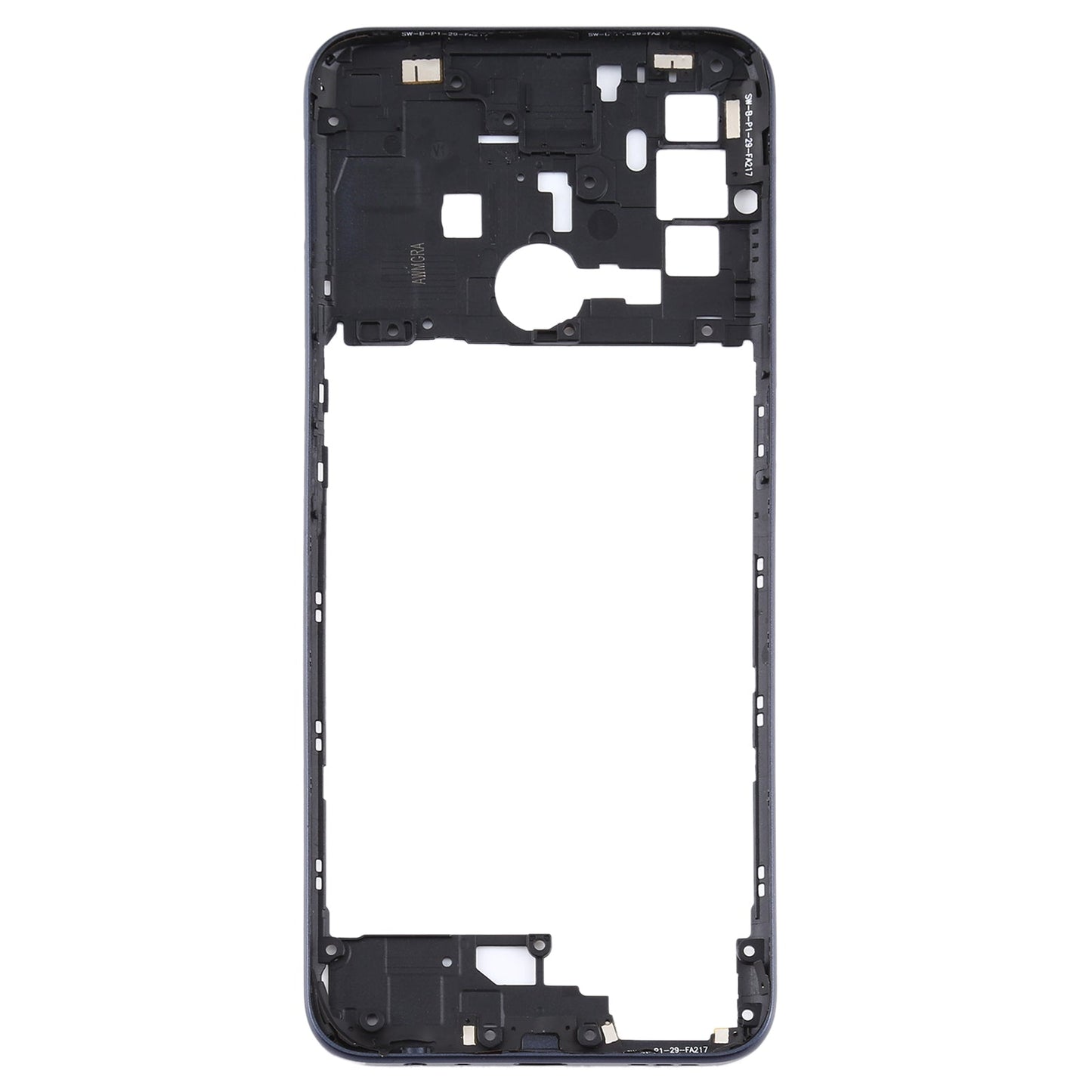 For OPPO A53 (2020)/A53 4G/A53s/A32 4G/A33 2020 CPH2127 Middle Frame Bezel Plate (Black)