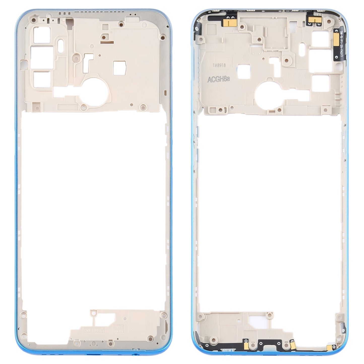 For OPPO A53 Middle Frame Bezel Plate (2020)/A53 4G/A53s/A32 4G/A33 2020 CPH2127
