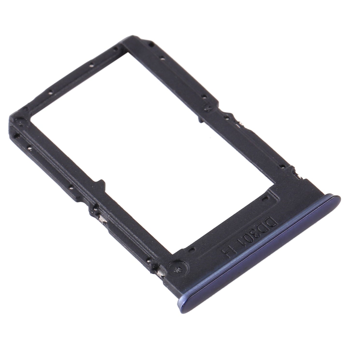 For OPPO A92S/Reno4 Z 5G PDKM00 SIM Card Tray + SIM Card Tray (Black)