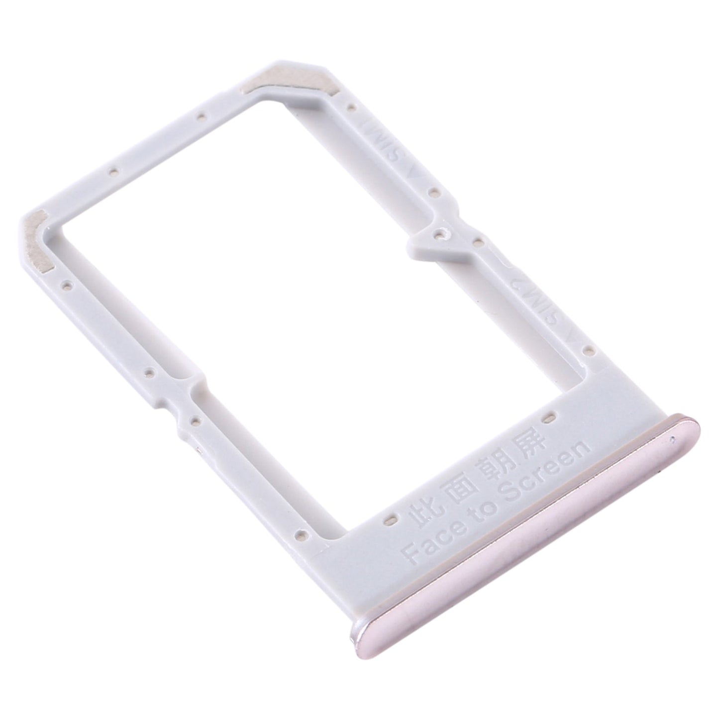 For OPPO A92S/Reno4 Z 5G PDKM00 SIM Card Tray + SIM Card Tray (Gold)