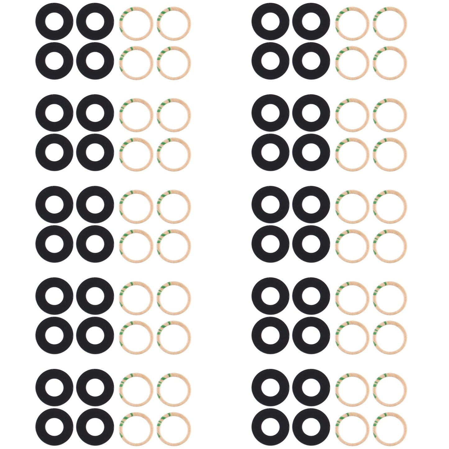 For OPPO Reno4 SE 10pcs Back Camera Lens