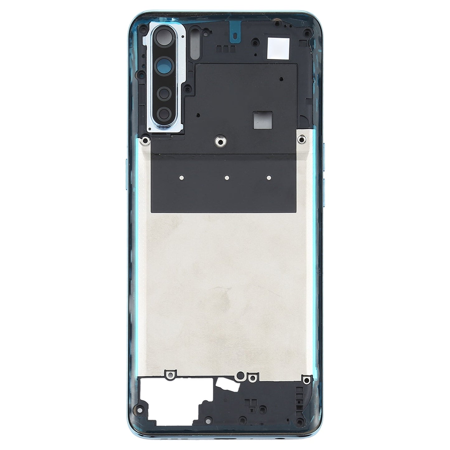 For OPPO A91/F15 PCPM00 CPH2001 CPH2021 Back Housing Frame (Baby Blue)