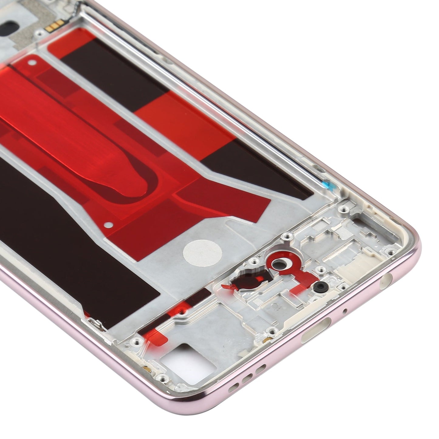 For OPPO Reno3 5G/Reno3 4G PCHM30 CPH2043 Front Housing LCD Frame Bezel Plate (Gold)