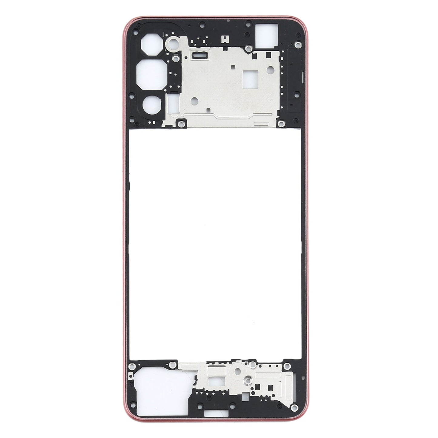 For OPPO Reno4 5G Back Housing Frame(Black)