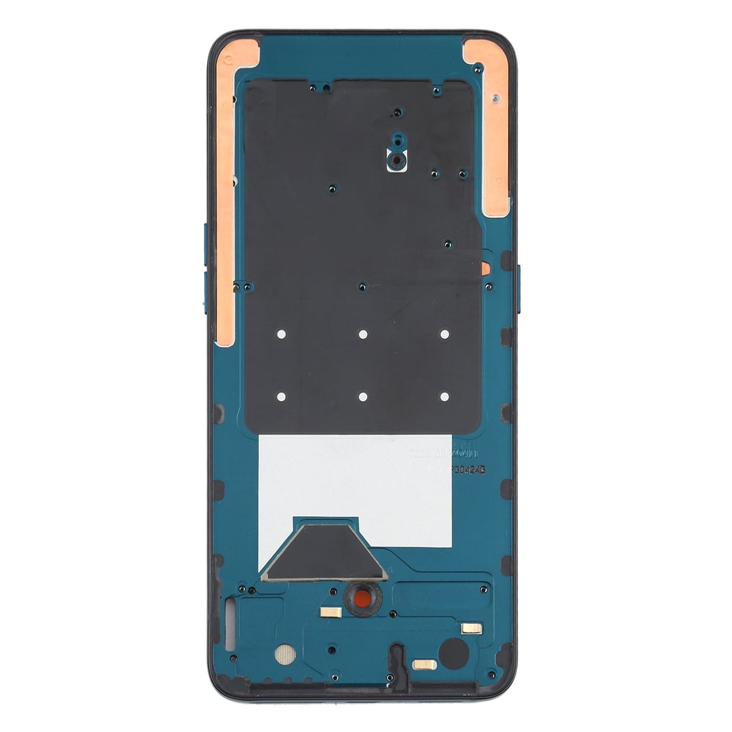 For OPPO Reno 10x zoom Front Housing LCD Frame Bezel Plate (Green)