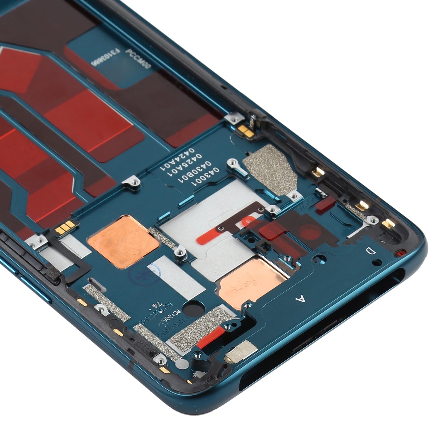 For OPPO Reno 10x zoom Front Housing LCD Frame Bezel Plate (Green)