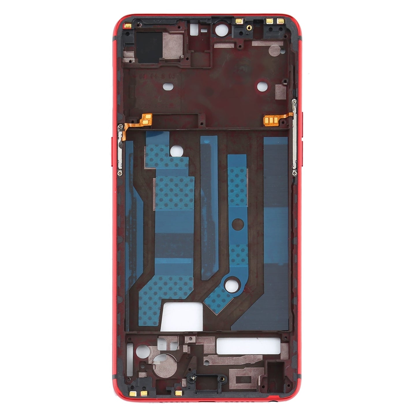 For OPPO R15 PACM00 CPH1835 PACT00 CPH1831 PAAM00 Front Housing LCD Frame Bezel Plate(Red)