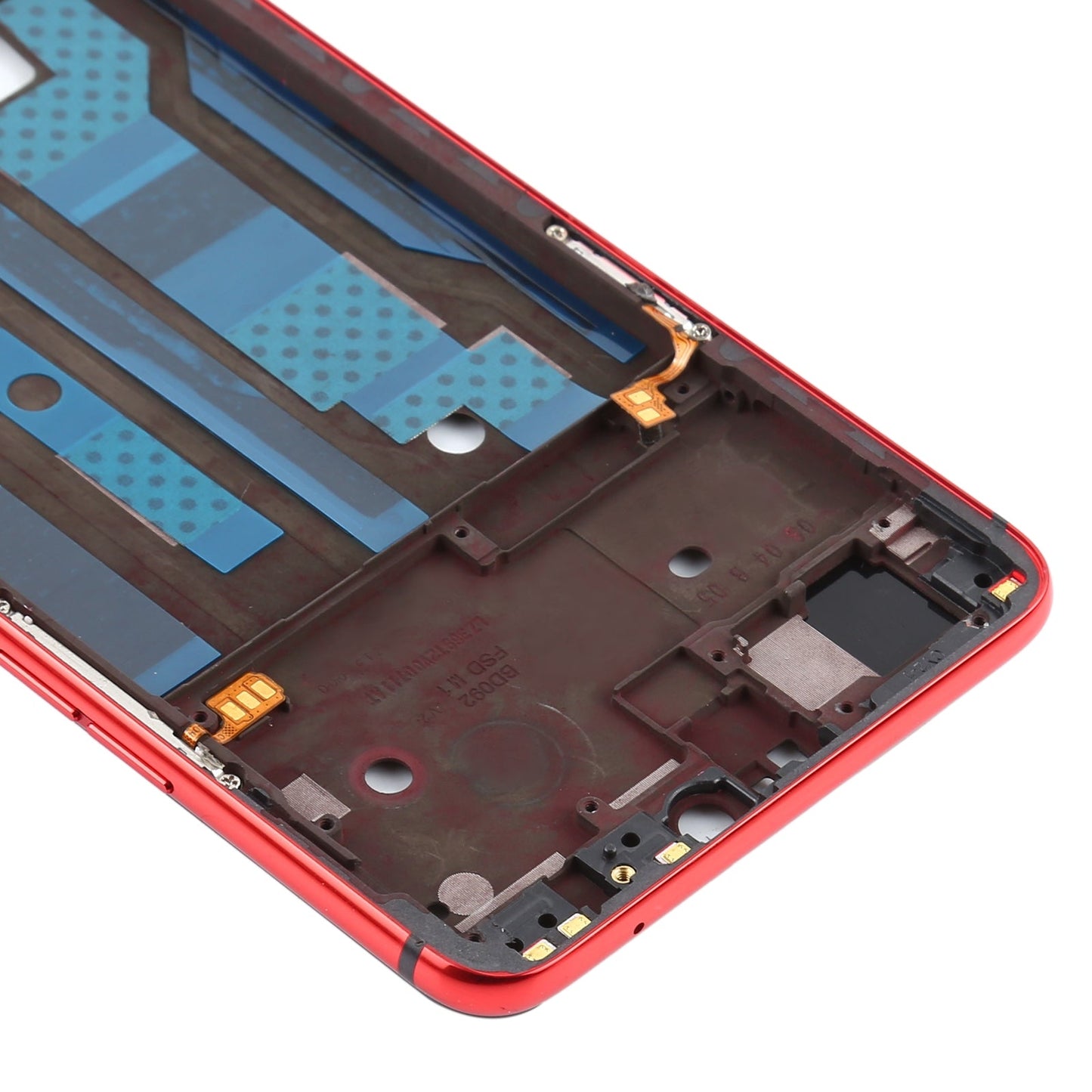 For OPPO R15 PACM00 CPH1835 PACT00 CPH1831 PAAM00 Front Housing LCD Frame Bezel Plate(Red)